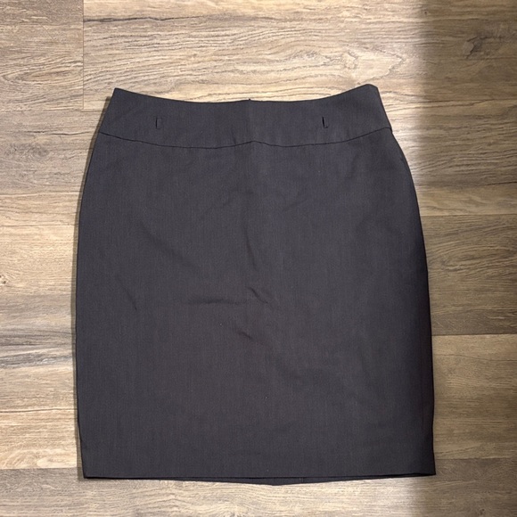 Liz Claiborne Charcoal Mini Skirt - Picture 1 of 4